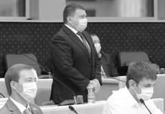 Первым вопросом повестки пленарного заседания СГД стала процедура согласования кандидатуры Владимира Терентьева (в центре)